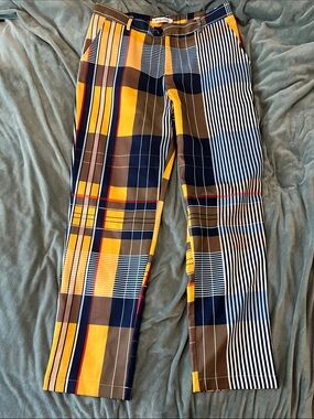 Vintage Order Plus Women's Dress Pants Slacks XL Striped (see measurements)